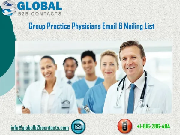 Group practice physicians Email & Mailing List