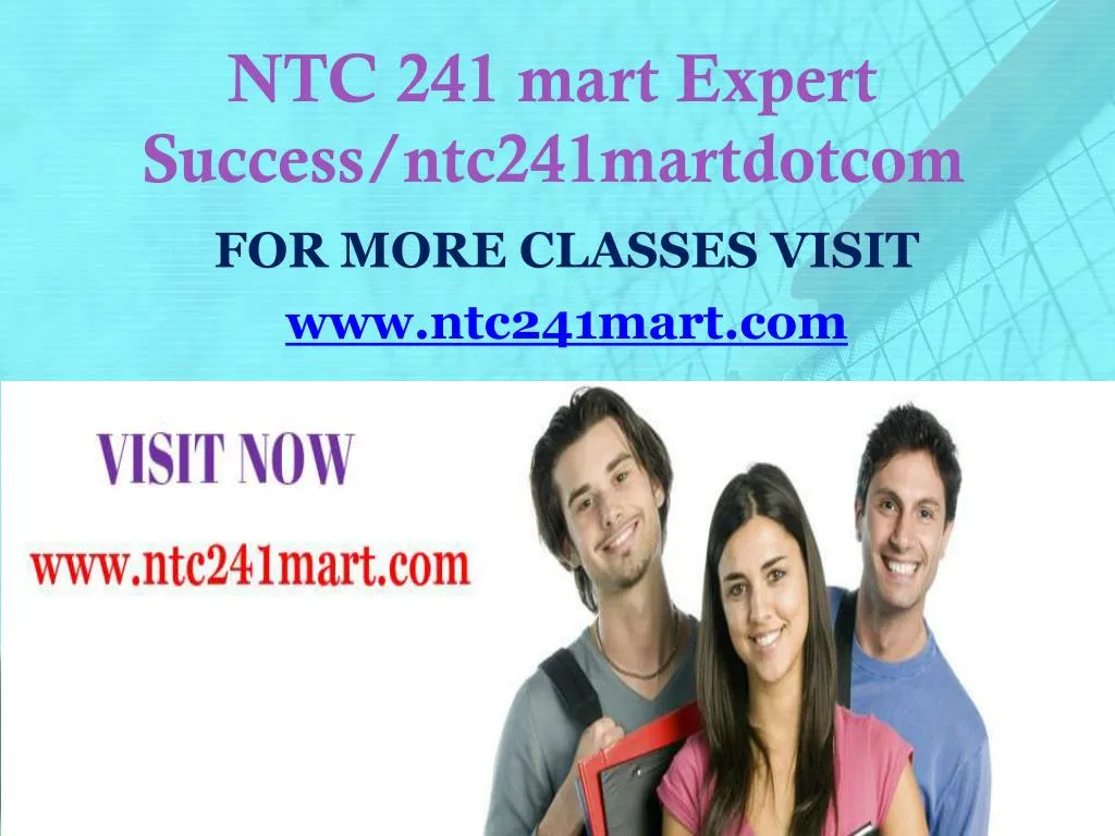 ntc 241 mart expert success ntc241martdotcom