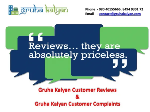 Gruha Kalyan Customer Reviews