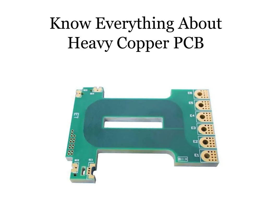 know everything about heavy copper pcb