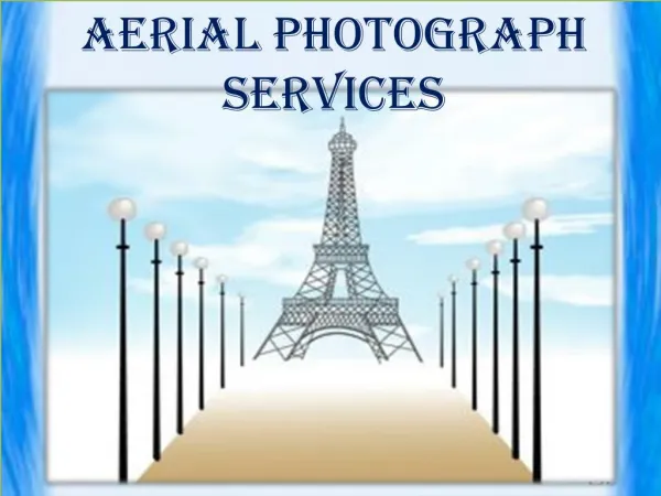 Welcome to Aerial Photography CA