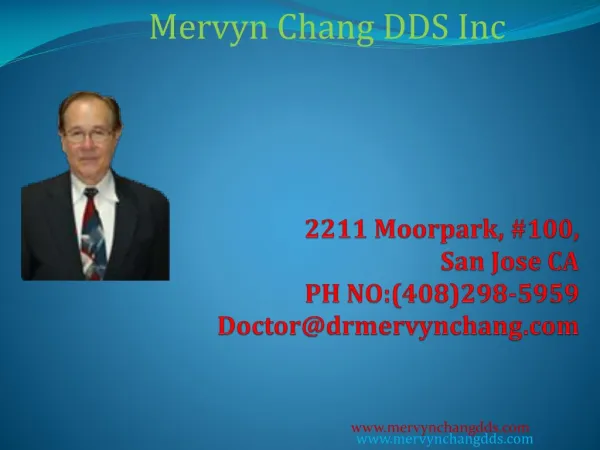 Mervyn Chang DDS Inc.,