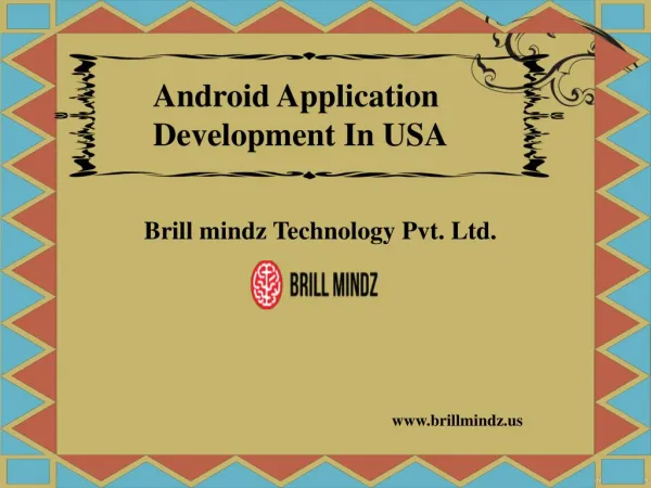 Android Application Development in usa