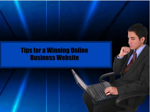 Tips for a Winning Online Business Website