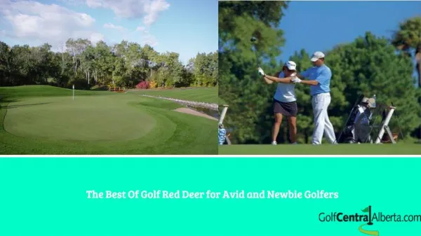 The Best Of Golf Red Deer for Avid and Newbie Golfers