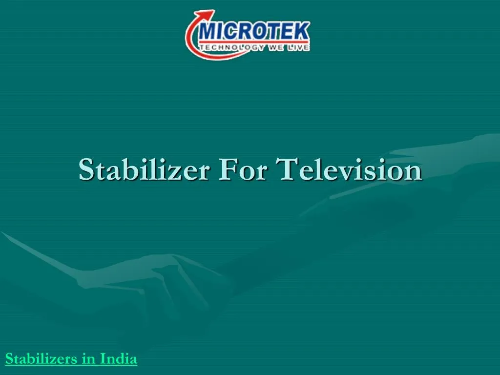 stabilizer for television