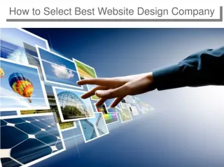 How to Select Best Website Design Company