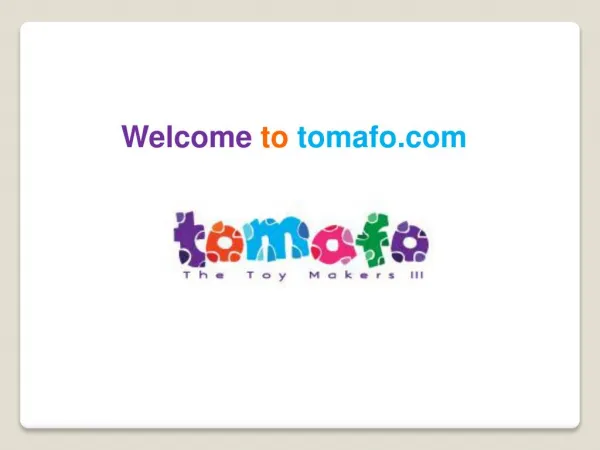Tomafo Toy Store
