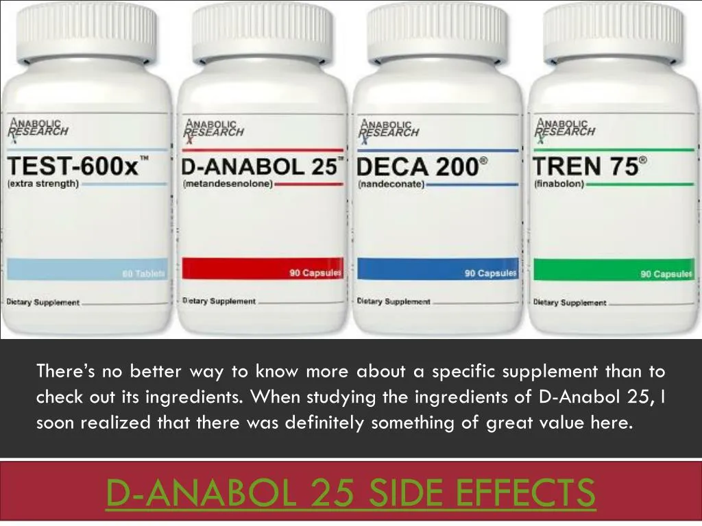 d anabol 25 side effects