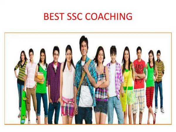 Best SSC Coaching in Delhi | SSC Coaching in Delhi @ Excelssc