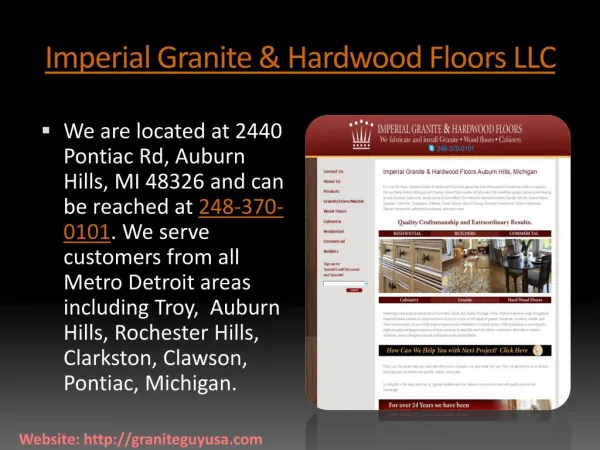 Imperial Granite & Hardwood Floors LLC