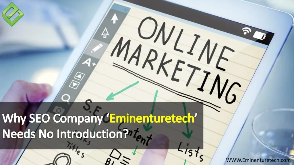 why seo company eminenturetech needs no introduction