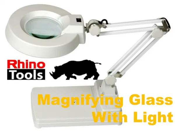 Magnifying Glass With Light - Rhino Tools