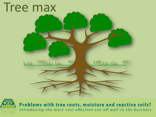 Tree max - Root Barrier