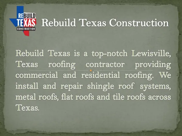Plano roofing repair contractor
