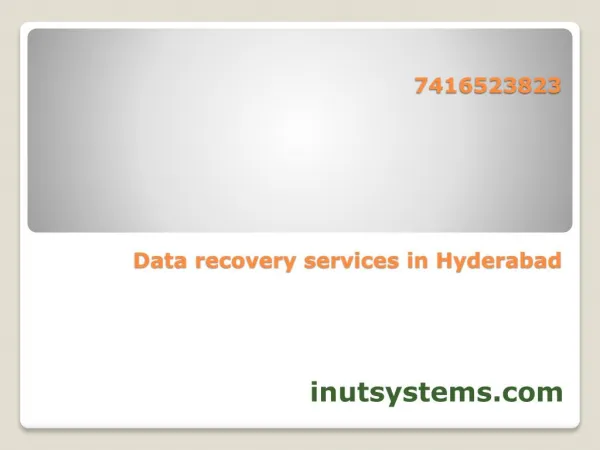 professional data recovery services in hyderabad