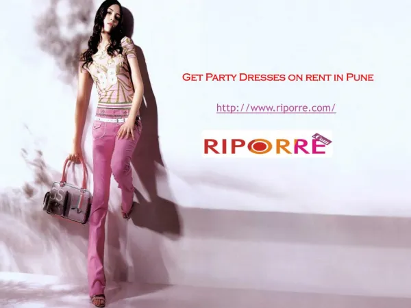 Get Party Dresses on rent in Pune