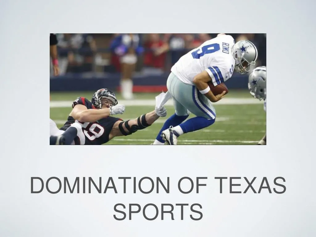 domination of texas sports