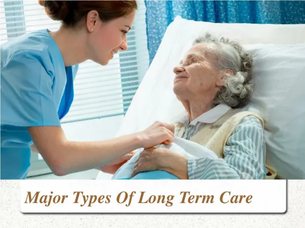 Types of Long Term Care: TruCare Pharmacy