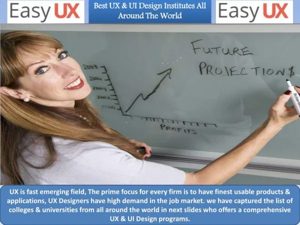 Best UX & UI Design Institutes All Around The World