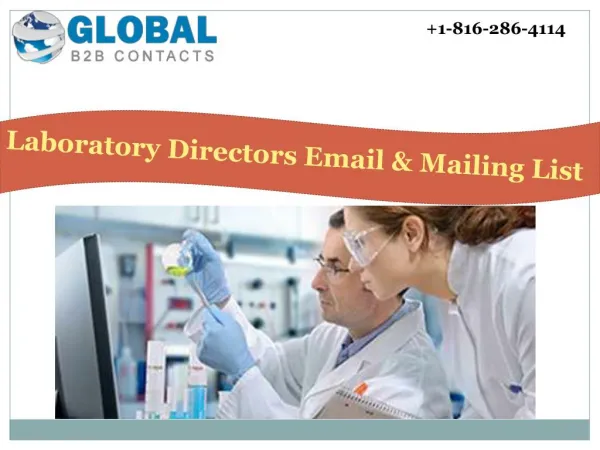 Laboratory directors Email & Mailing List