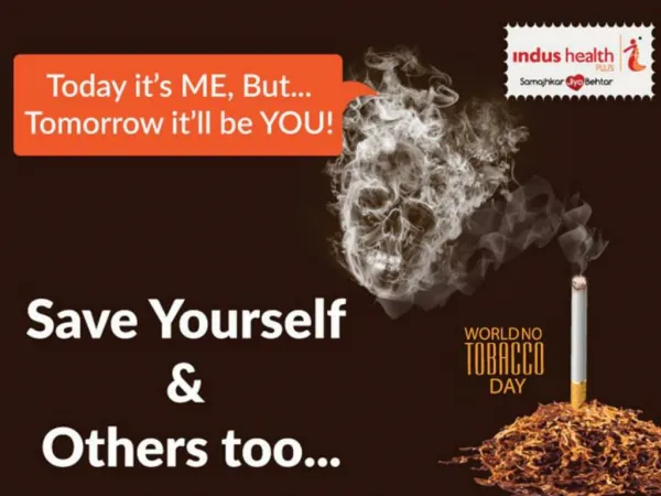 Save Yourself and Others Too from Tobacco Use!