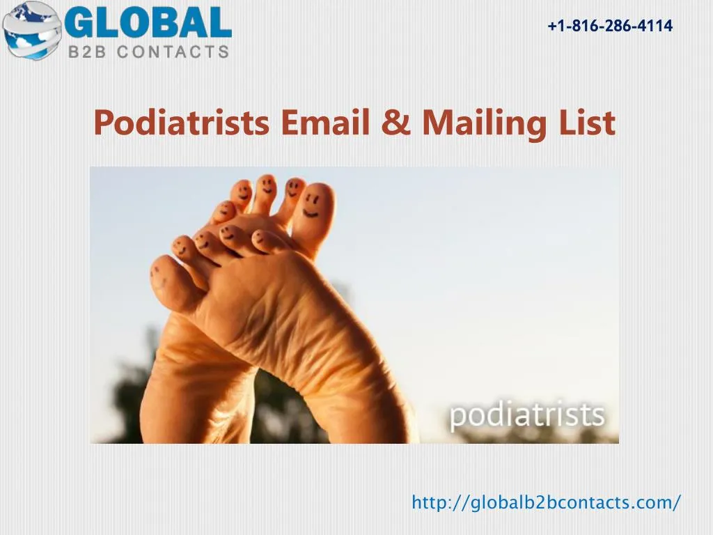 podiatrists email mailing list