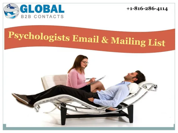 Psychologists Email & Mailing List