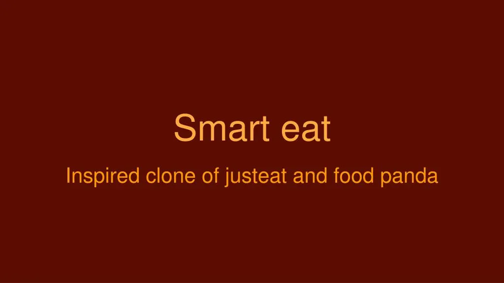 smart eat