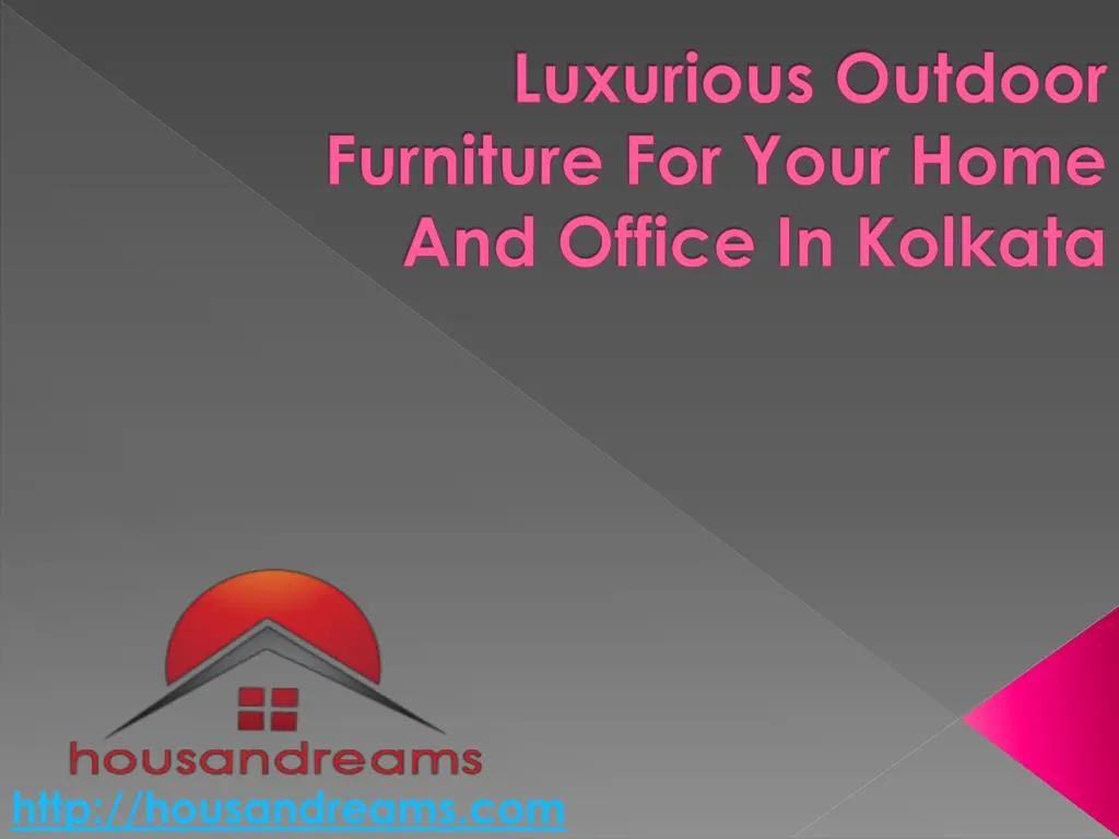 luxurious outdoor furniture for your home and office in kolkata