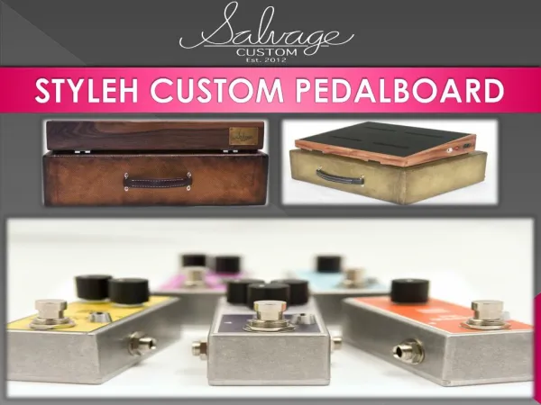 STYLEH CUSTOM PEDALBOARD