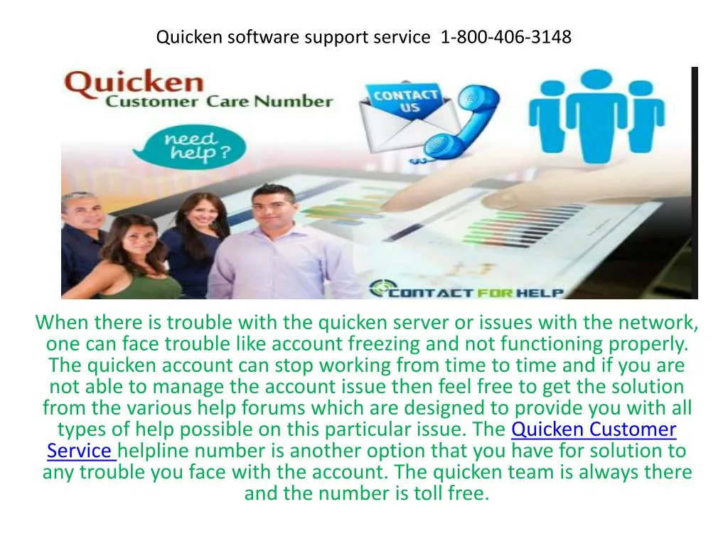 quicken software support service 1 800 406 3148