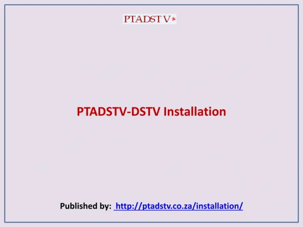 DSTV Installation