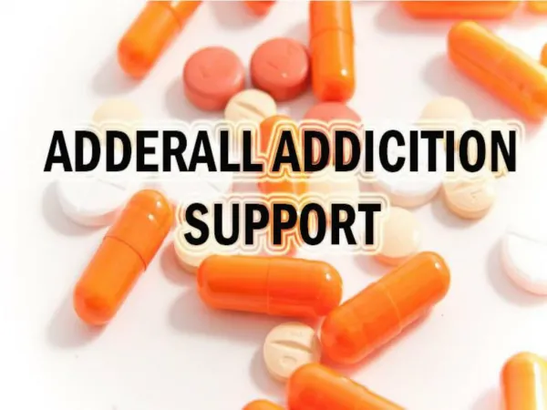 Adderall Addiction Support