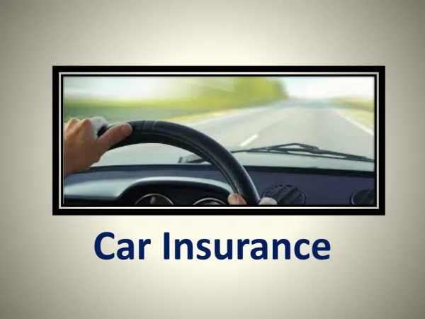 How to Choose Car Insurance Products