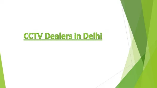 CCTV Dealers in Delhi-Kahiye Yellow Pages