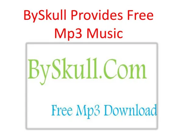 Get Free Mp3 By Skull