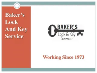 24/7 Locksmith Services In San Jose - slide 1