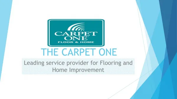 The Carpet One
