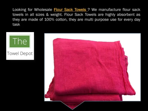 Looking for Flour Sack Towels