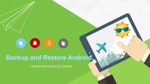Backup and Restore Android