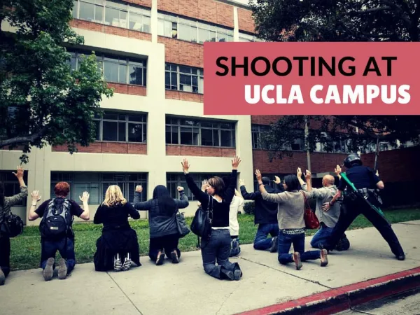 Shooting at UCLA campus