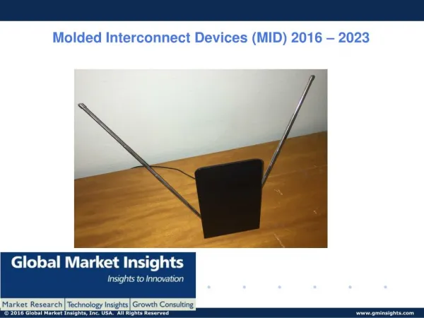 Molded Interconnect Devices (MID) Market Size worth USD 629.5 Million by 2023: Global Market Insights, Inc.