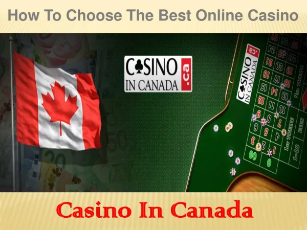 How To Choose The Best Online Casino