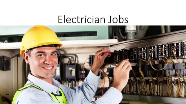 Start your career as as an electrician from this course
