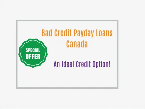 Bad Credit Loans - Online Monetary Help Without Any Additional Cost
