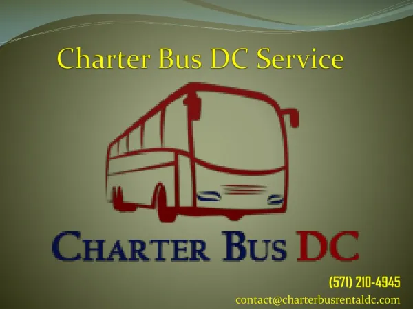 Charter Bus DC Bus Tours in Washington, DC