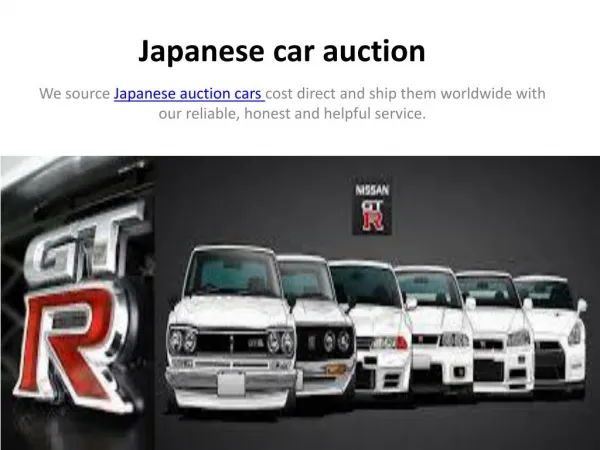 japanese car auction