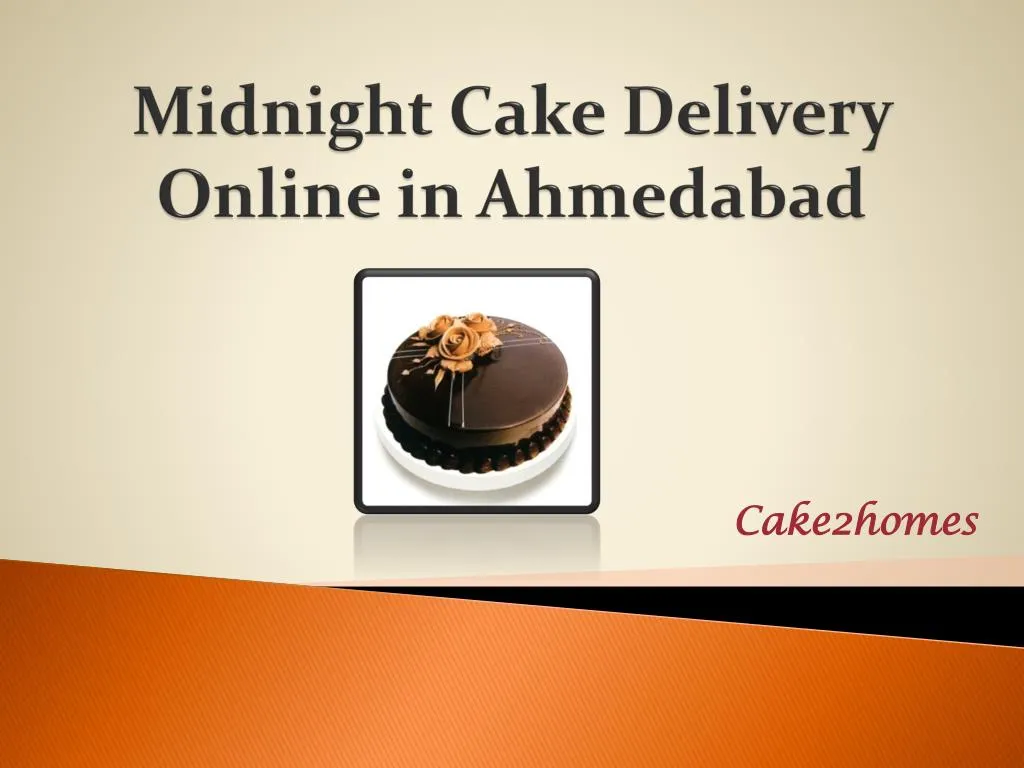 midnight cake delivery online in ahmedabad