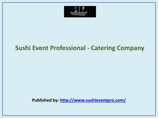 Sushi Event Professional
